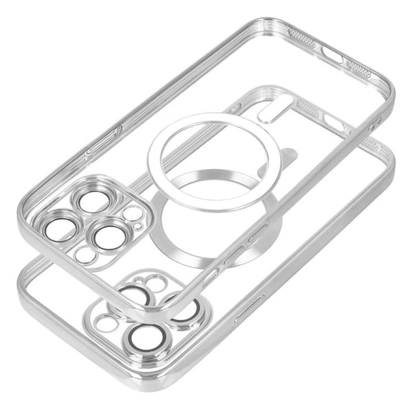 Mobilskal till Galaxy S24 Magsafe Electro - Silver
