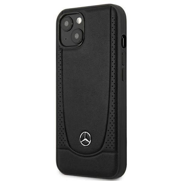 Mercedes Mobilskal till iPhone 15 Plus Läder Urban - Svart