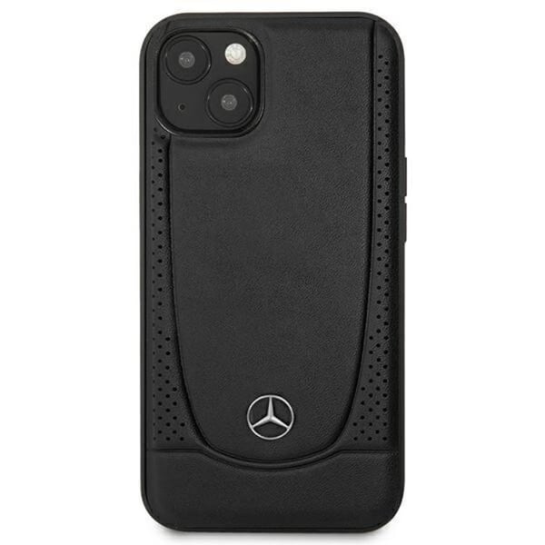 Mercedes Mobilskal till iPhone 15 Plus Läder Urban - Svart