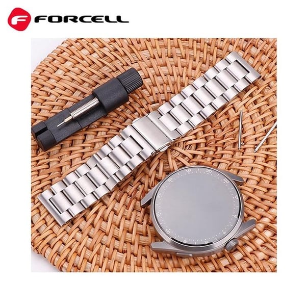 Forcell Galaxy Ur Armbånd (22mm) FS06 - Sølv