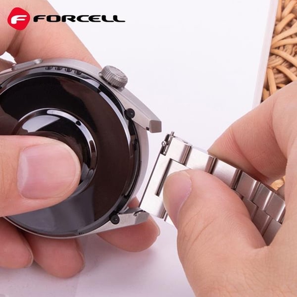 Forcell Galaxy Ur Armbånd (22mm) FS06 - Sølv