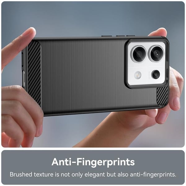 Telefontaske til Xiaomi Redmi Note 13 Pro 5G Carbon - Sort