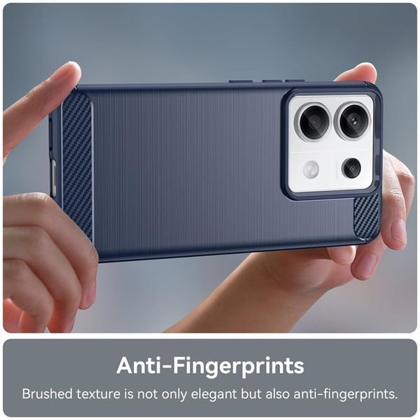Mobilskal till Xiaomi Redmi Note 13 Pro 5G Carbon - Blå