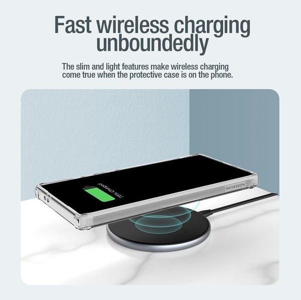Nillkin Mobilskal till Galaxy S24 Ultra Magsafe Nature Pro Armored - Vit
