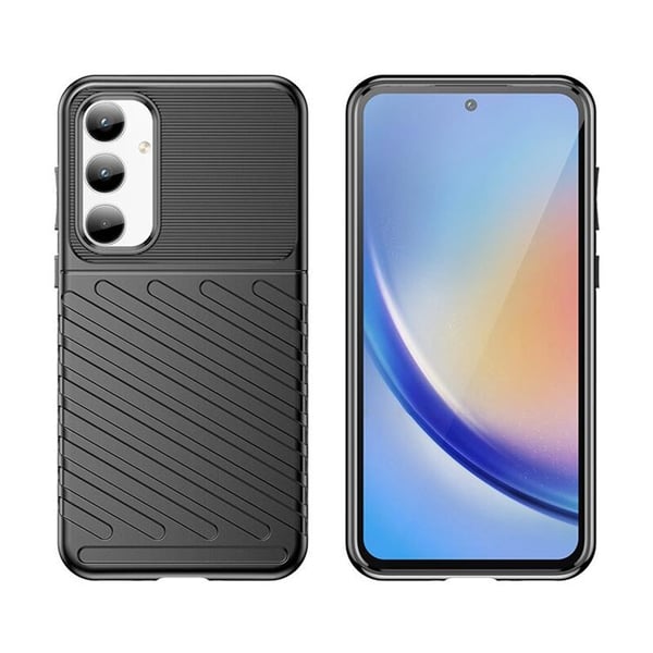 Mobilskal till Galaxy A35 Thunder Armored - Svart