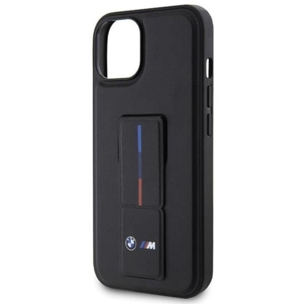BMW Mobilskal till iPhone 15/14/13 Grip Hot Stamp - Svart