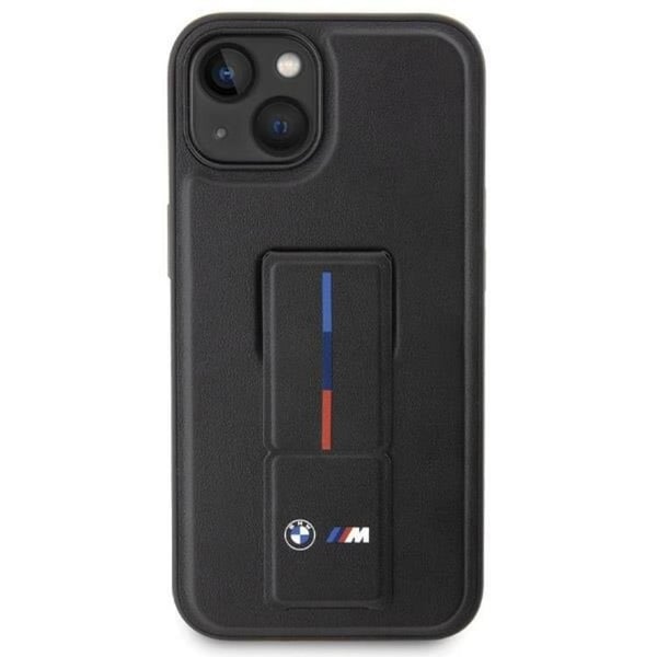 BMW Mobilskal till iPhone 15/14/13 Grip Hot Stamp - Svart