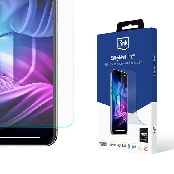 3MK Xiaomi Redmi Note 13 Pro Plastfilm Skærmbeskytter Silky Matt Pro - Klar