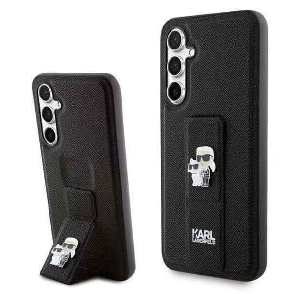 Karl Lagerfeld Mobilskal till Galaxy S23 FE Gripstand Saffiano Pins