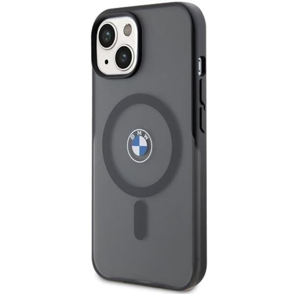 BMW Mobilskal till iPhone 15 Plus/14 Plus Magafe IML Signature - Svart