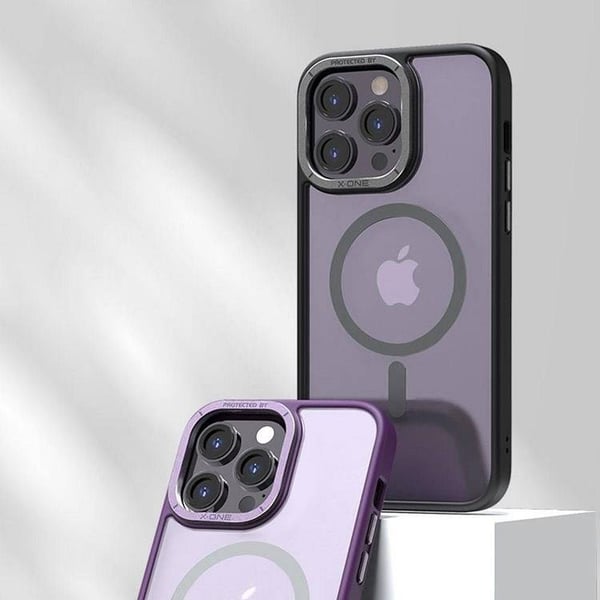 X-One Mobilskal till iPhone 15 Pro Magsafe Dropguard Air - Svart