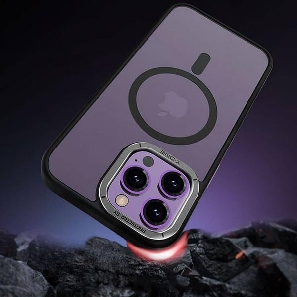 X-One Mobilskal till iPhone 15 Pro Magsafe Dropguard Air - Svart