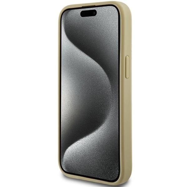 Hello Kitty Mobilskal till iPhone 14 Magsafe Läder Kitty Head - Guld