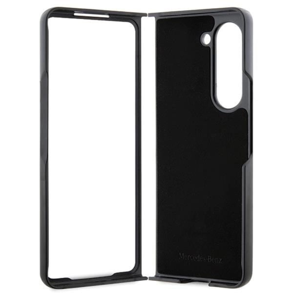 Mercedes telefontaske til Galaxy Z Fold 5 Læder Urban Line - Sort