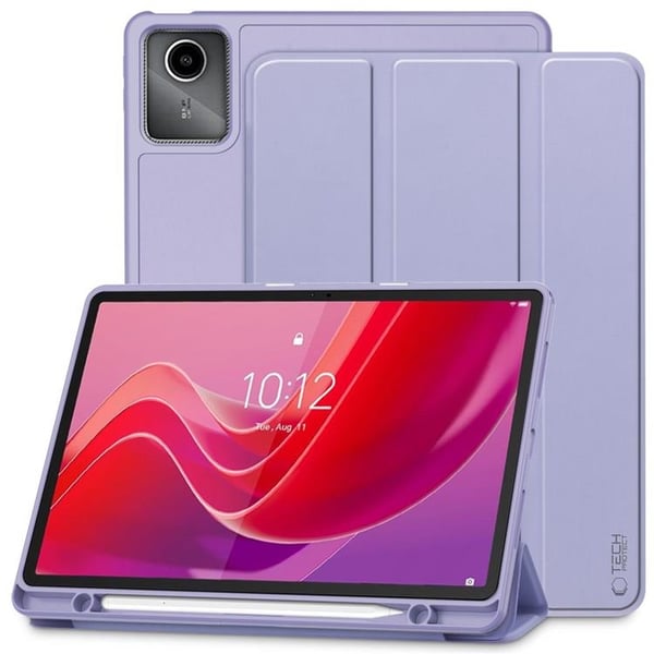Tech-Protect Lenovo Tab M11/K11E Fodral med plats för pennna - Lila