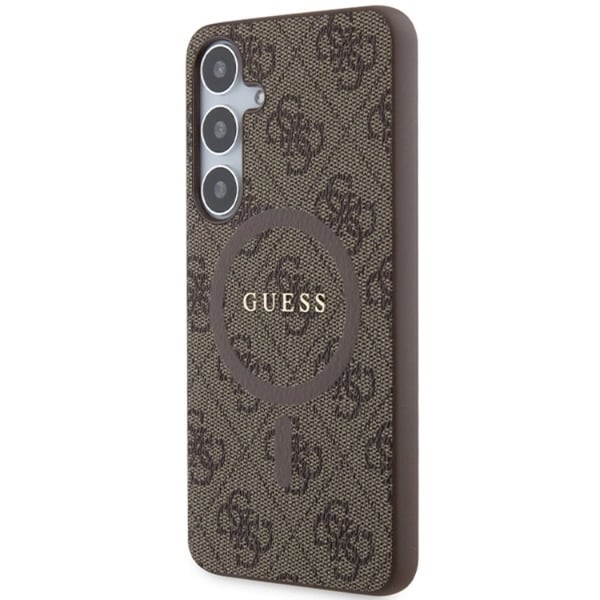 Guess Mobilskal till Galaxy S24 Magsafe Collection - Brun