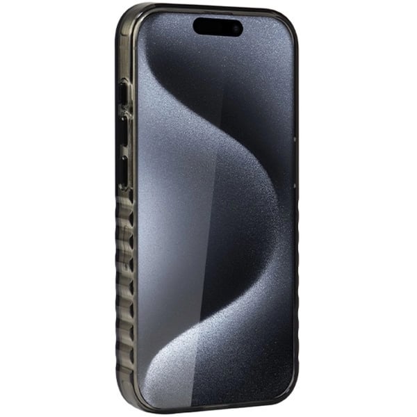 Audi Mobilskal till iPhone 15 Pro Magsafe IML Big Logo - Svart