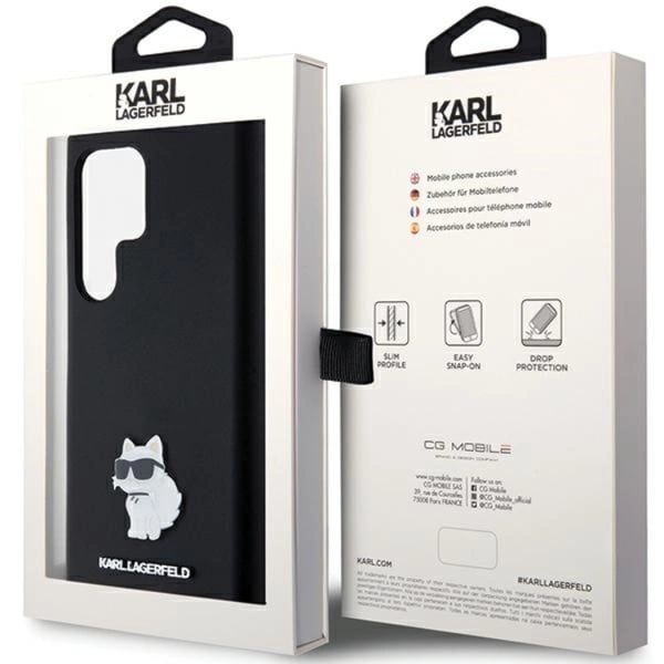 Karl Lagerfeld Mobilskal till Galaxy S23 Ultra Silikon Choupette