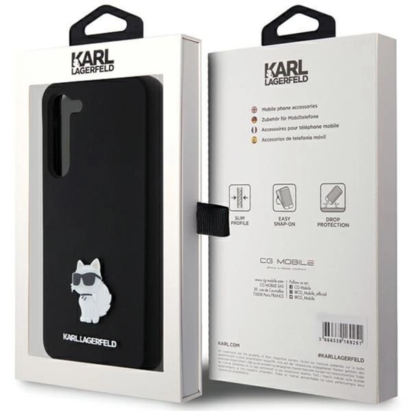 Karl Lagerfeld Mobilskal till Galaxy S23 Plus Silikon Choupette