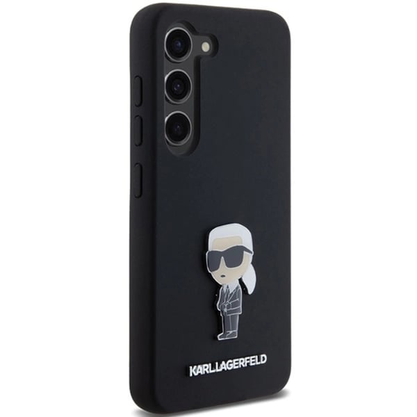 Karl Lagerfeld Mobilskal till Galaxy S23 Silikon Ikonik Metal Pin