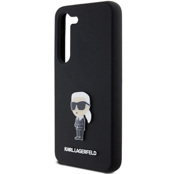 Karl Lagerfeld Mobilskal till Galaxy S23 Silikon Ikonik Metal Pin