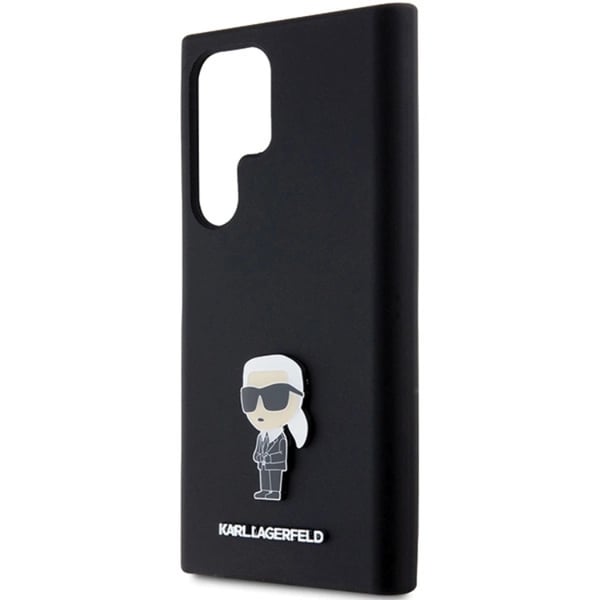 Karl Lagerfeld Mobilskal till Galaxy S23 Ultra Silikon Ikonik Metal Pin