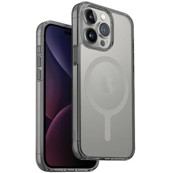 Uniq Mobilcover til iPhone 15 Pro Max Magsafe Lifepro - Grå
