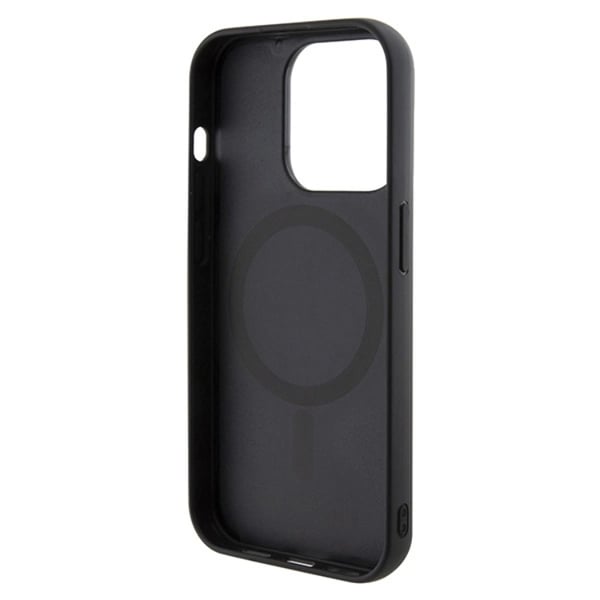 Guess Mobilskal till iPhone 15 Pro Magsafe GCube Stripes - Svart