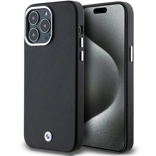 BMW Mobilskal till iPhone 15 Pro Max Magsafe Signature Wrapped Metal