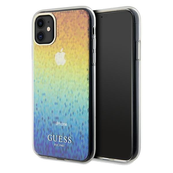 iPhone 11 Cover med facetteret spejl Disco Iriserende iPhone 11 Cover med facetteret spejl Disco Iriserende