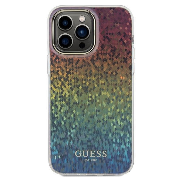 Guess iPhone 13 Pro Max Iriserende Disk Cover