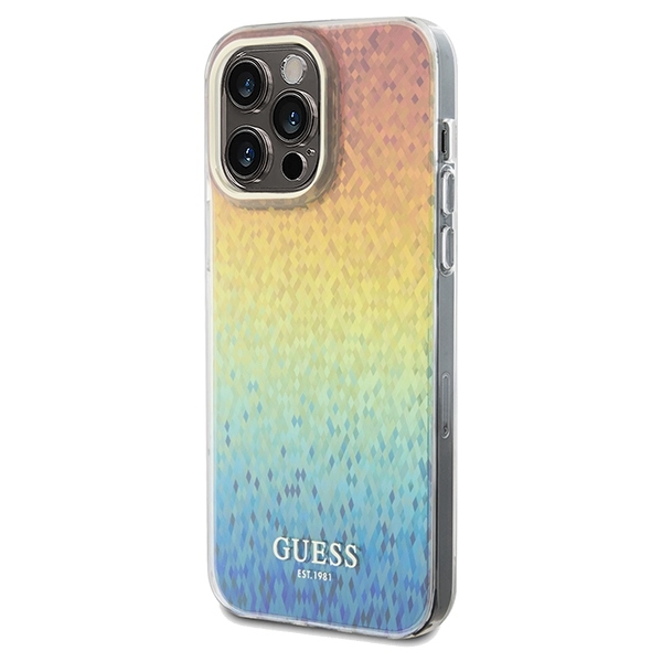 Guess iPhone 13 Pro Max Iriserende Disk Cover