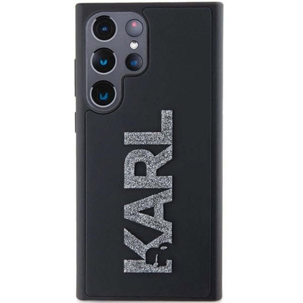 Karl Lagerfeld Mobilskal till Galaxy S23 Ultra 3D Rubber Glitter Logo