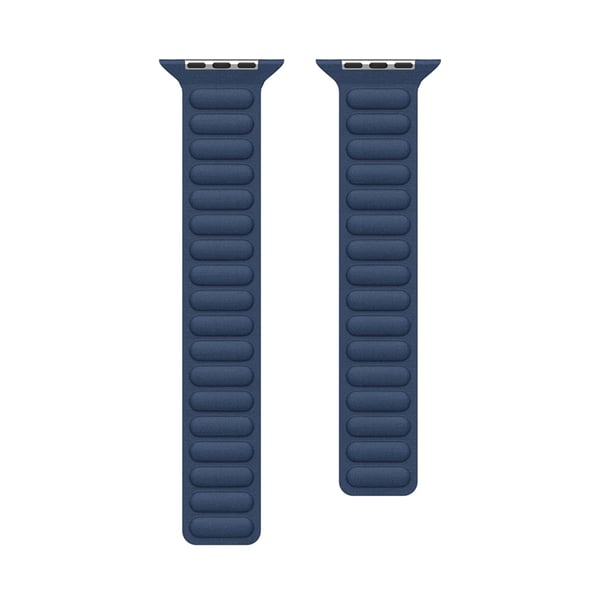 Dux Ducis Apple Watch (38/40/41mm) Armbånd Sort Magnetisk - Blå