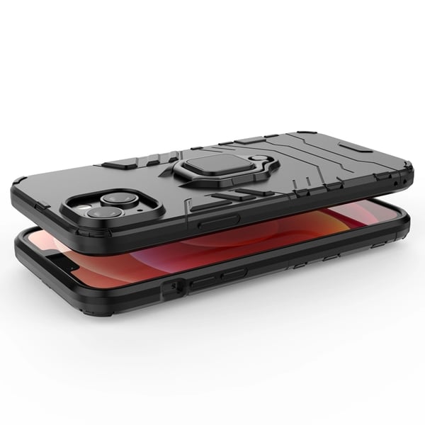 Mobilskal till iPhone 14 Pro Ring Armor - Svart