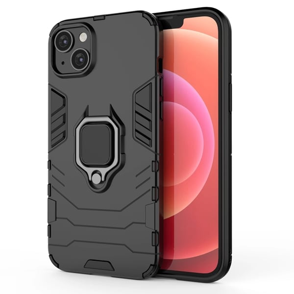 Mobilskal till iPhone 14 Plus Ring Armor - Svart