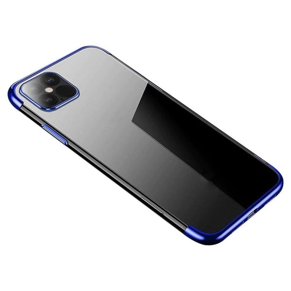 Mobilskal till Galaxy S21 Ultra 5G TPU Clear Color - Blå