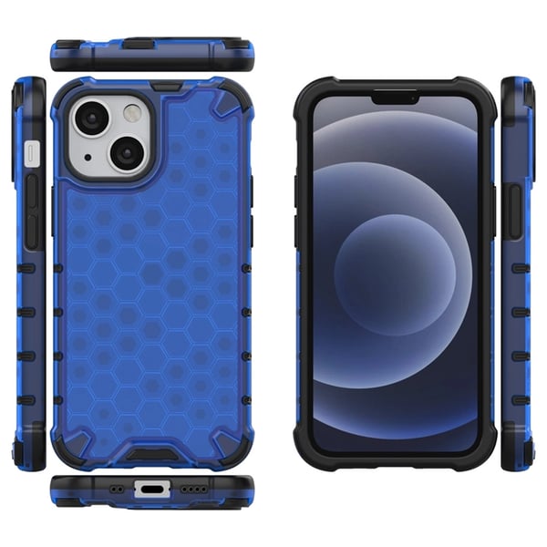 Mobilskal till iPhone 13 mini Honeycomb Armor - Blå