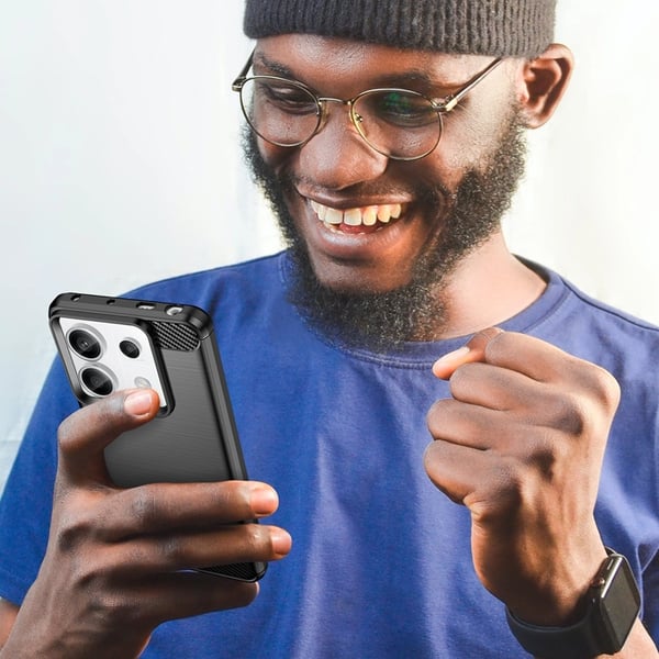Telefontaske til Xiaomi Redmi Note 13 Pro Plus Carbon - Sort
