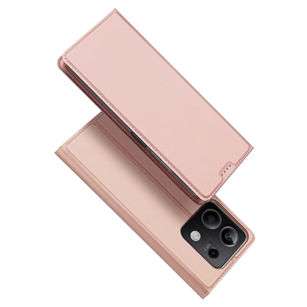 DUX DUCIS Skin Pro Xiaomi Redmi Note 13 5G Plånboksfodral PU Läder - Rosa