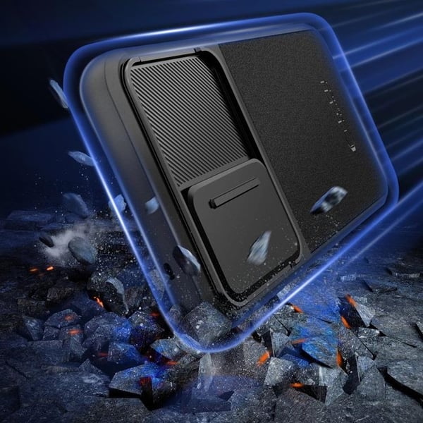 Tech-Protect Mobilskal till Galaxy A55 5G Velar Cam Plus - Svart