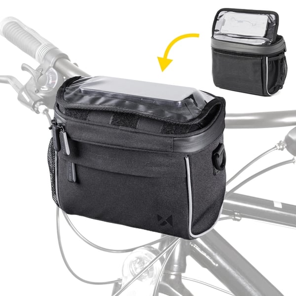 Wozinsky cykelstyr Väska WBHBB-01 4L - Svart