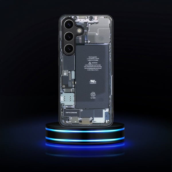 Mobilskal till Galaxy A35 5G Tech Pattern 2