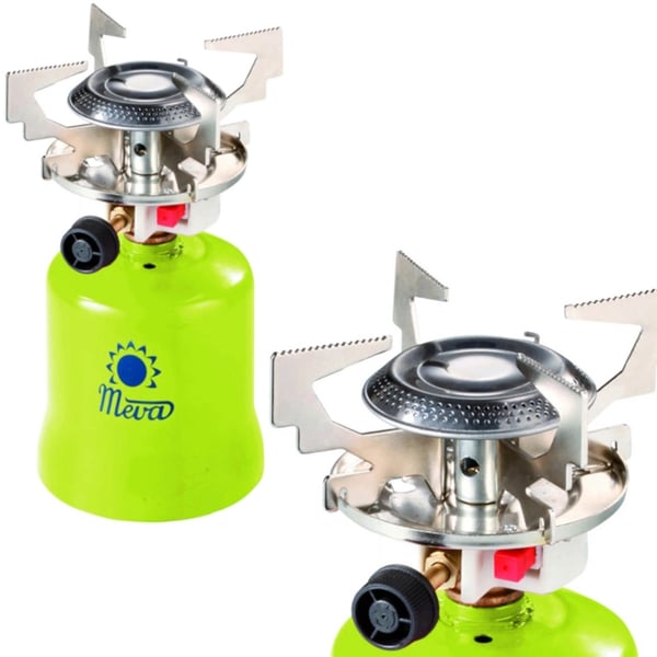 Meva Gascampingkök med Patroner FOCUS Piezotändare 1.4kW