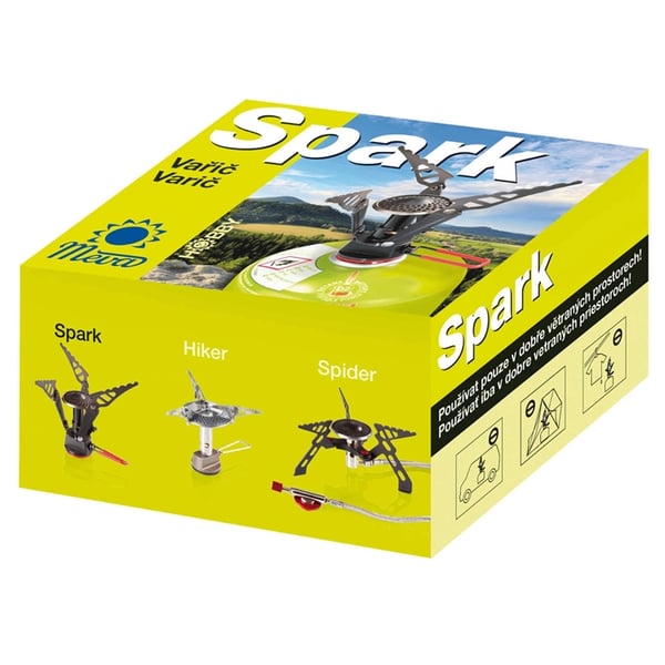 Meva Kevyin Retkikeitin Kaasupatruunoille SPARK 80g 2.6kW