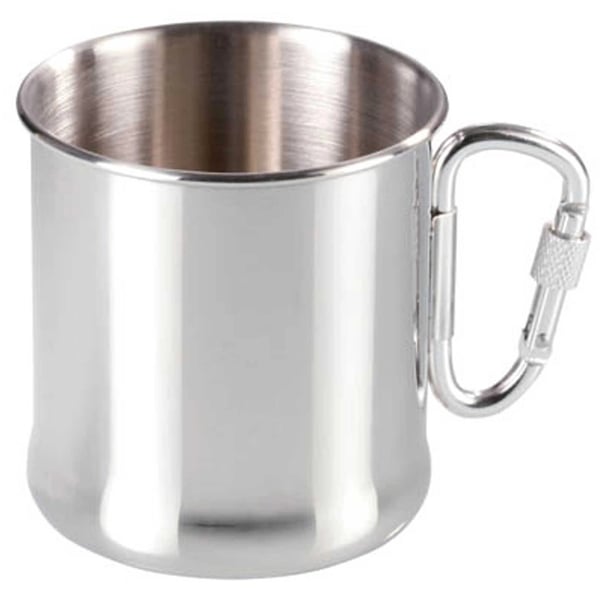 Meva Rostfri Turistmugg med Karbinhake 270 ml Meva Rostfri Turistmugg med Karbinhake 270 ml