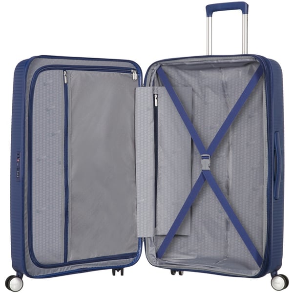 AMERICAN TOURISTER Soundbox Resväska 67 Exp. Midnight Navy