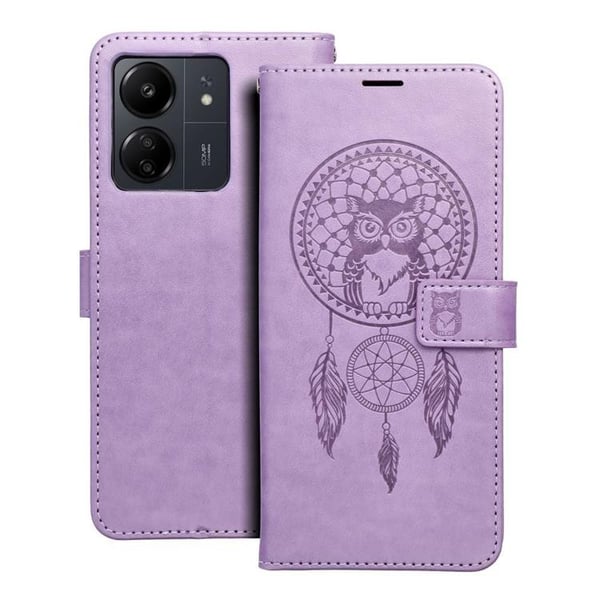 Xiaomi Redmi 13C/Poco C65 Plånboksfodral Mezzo - Lila