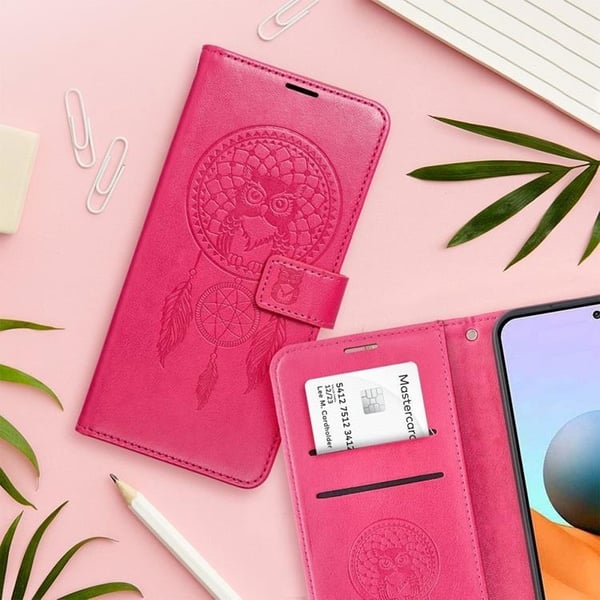 iPhone 7/8/SE (2020/2022) Plånboksfodral Mezzo - Magenta