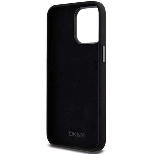 DKNY Mobilskal till iPhone 15 Pro Max Liquid Silikon Metal Logo